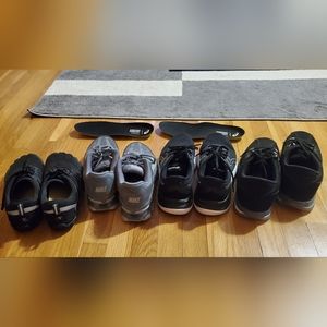 Bundle of sport, casual and a barefoot shoe.